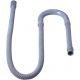 Flexible d'évacuation machine à laver 19 x 24 mm et embouts