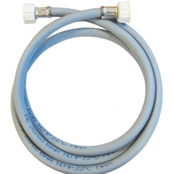 Flexible d'alimentation 10 mm pour machine à laver droit 3/4"