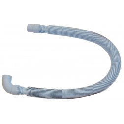 Flexible d'évacuation coudé de machine à laver extensible 600 à 2000 mm - 1374