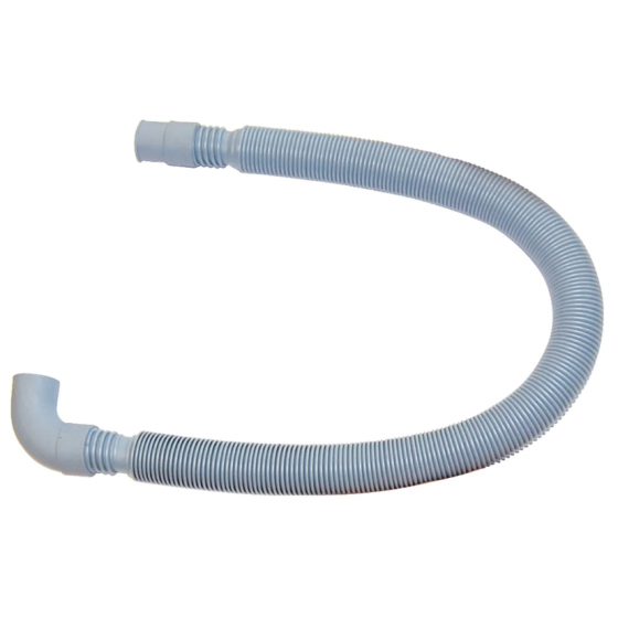 Flexible d'évacuation coudé de machine à laver extensible 600 à 2000 mm - 1374