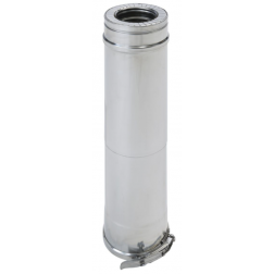Conduit double paroi isolé réglable 360 à 530 mm Ten Duoten