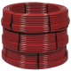 Tube PER nu pour plancher chauffant rouge Ø 16 x 20