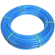 Tube PER nu pour plancher chauffant bleu Ø 13 x 16