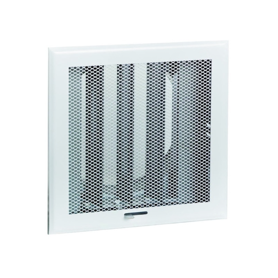 Grille d'air chaud blanc Joncoux décompression de la hotte 191 x 191 - 094011