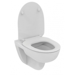 Pack cuvette suspendue Porcher Ulysse Plus et abattant frein de chute - P022801