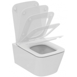 Pack WCcuvette suspendue Ideal Standard Blend Cube AquaBlade et abattant -T535001