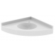 Lavabo d'angle Matura Porcher 70 x 70 x 99 cm blanc - P093801