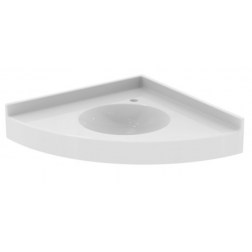 Lavabo d'angle Matura Porcher 70 x 70 x 99 cm blanc - P093801