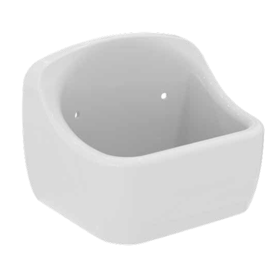 Vidoir Porcher blanc à fixation murale Douro 34.5 x 44.5 cm - R380601