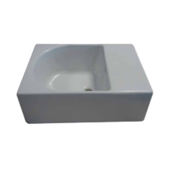 Évier de prison compact sans bord saillant Porcher 56 x 40