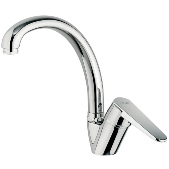 Mitigeur évier Paini France avec bec haut mobile VENTUS - 93CR570C2