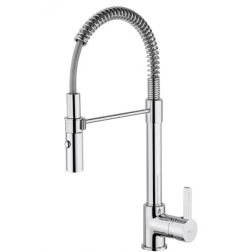 Mitigeur évier Paini France HOBY SPLIT chrome avec douchette - 92CR555H