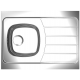 Évier de cuisine Moderna à poser en inox Iseo 1 cuve