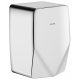 Sèche-mains à air pulsé Delabie Highflow compact poli brillant - 510625P