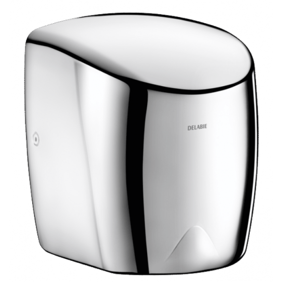 Sèche-mains à air pulsé Delabie Highflow poli brillant - 510622