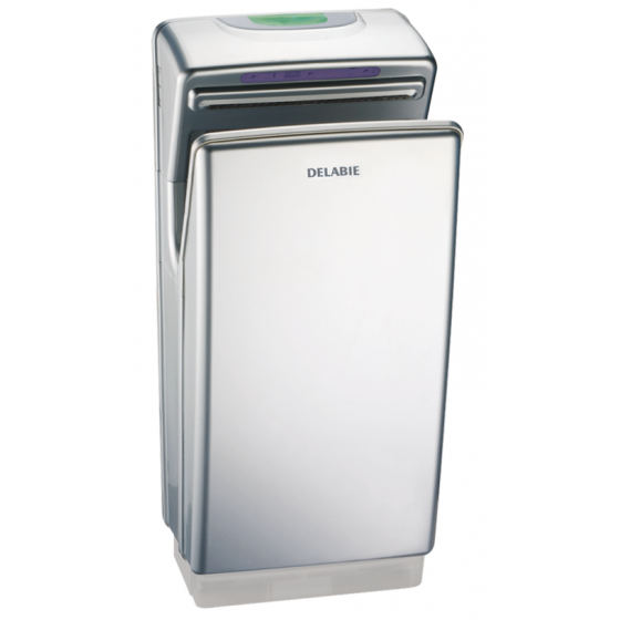 Sèche-mains à air pulsé Delabie Speedjet gris métal - 510621