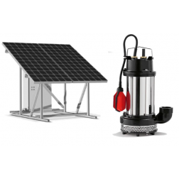 Kit de pompage solaire Jetly Ecosom 190E avec pompe Semisom 24 V - 250120