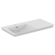 Lavebo-plan asymétrique Ideal Standard blanc 126 x 54 en grès