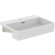 Vasque Ideal Standard Extra blanc en grès semi-encastrée 50 x 42 - T373501