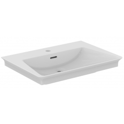 Lavebo-plan Ideal Standard blanc 1 trou en grès à poser ou à fixer