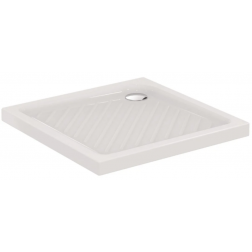 Receveur de douche carré Porcher Ulysse Plus en grès à poser