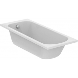 Baignoire rectangulaire Ulysse Porcher blanc à poser ou à encastrer