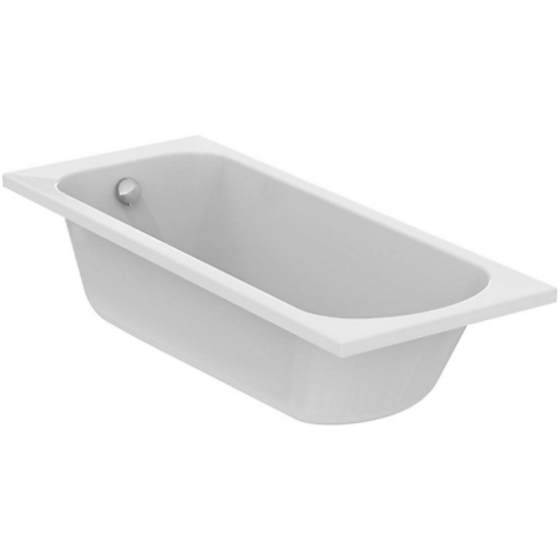 Baignoire rectangulaire Ulysse Porcher blanc à poser ou à encastrer