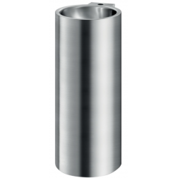 Lavabo colonne en inox Delabie Redo-T avec trou - 121720