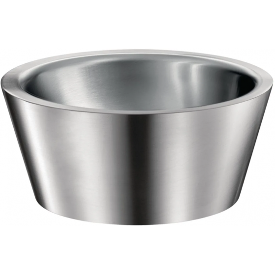 Vasque à poser Delabie en inox Algui Ø 375 mm poli satiné - 120110