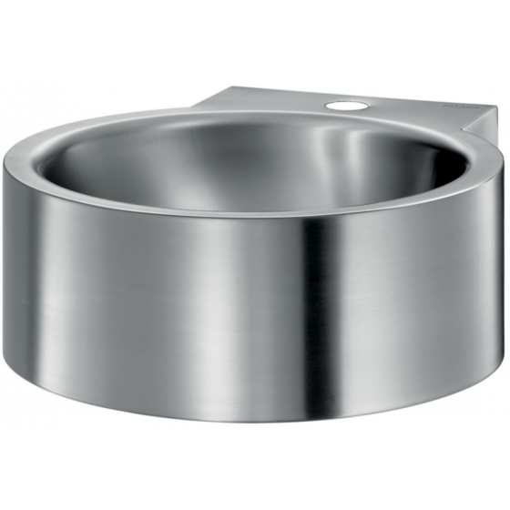 Lave-mains Delabie en inox WC Redo avec trou Ø 35 central - 121710