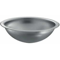 Vasque de collectivité Delabie Hemi à encastrer poli satiné