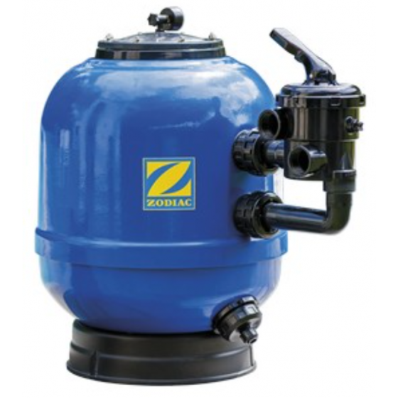 Filtre à sable polyester Zodiac MS avec vanne 6 voies side