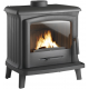 Poêle à bois fonte Norik 6 kW Invicta - P912144