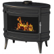 Poêle à bois fonte Mandor 12 kW Invicta - P918064