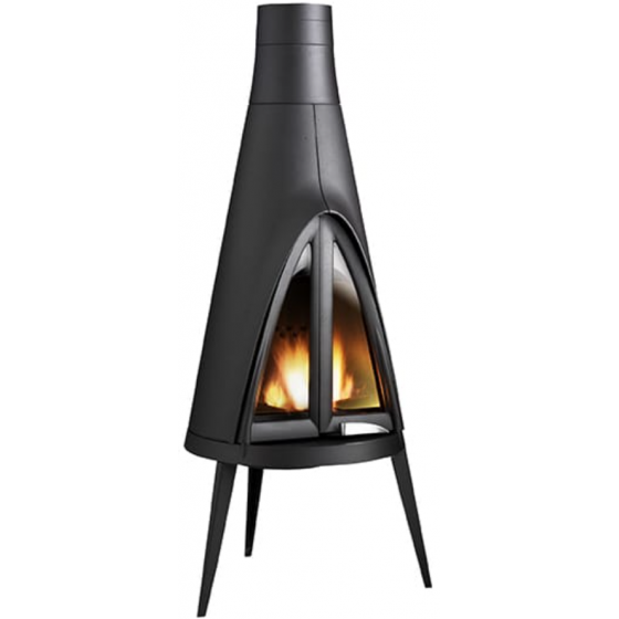 Poêle à bois fonte Tipi 10 kW Invicta - P615344