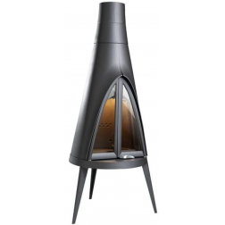 Poêle à bois fonte Pow Pow 14 kW Invicta - P915244