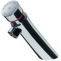 Robinet temporisé Presto Neo 7 secondes sur plage eau froide - 65005