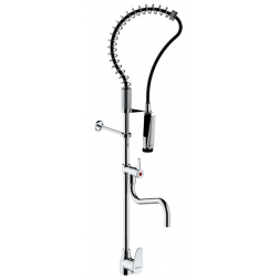 Mitigeur de cuisine avec douchette et bec de remplissage Presto chef - 70818