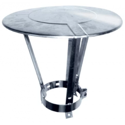 Chapeau chinois réglable Tubest en inox