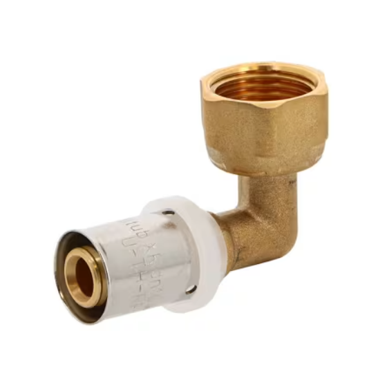 Coude à écrou tournant multicouche à sertir PB Tub