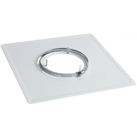 Plaque de propreté blanche Ten 400 x 400