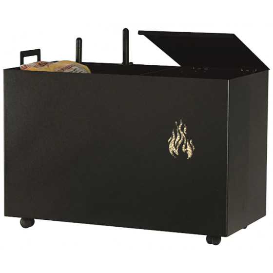 Coffre à granules Shaula Tubest sur roulette 78 x 40 x 65 cm