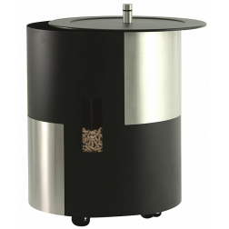 Coffre à granules Dana Tubest sur roulette Ø 39 x 53,5 cm - 5650153G