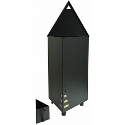 Coffre à granules Mira sur roulette Tubest 39 x 34 x 65 cm