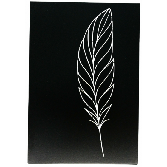 Plaque de protection murale Véga Plume Tubest 81,3 x 120,4 x 2,8 cm - 560103