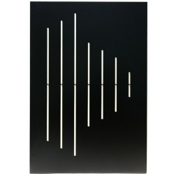 Plaque protection murale Mizar traits verticaux Tubest 81,3x 120,4 x2,8 - 560104