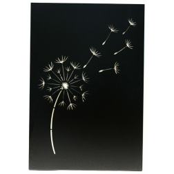 Plaque protection murale Rana fleur de pissenlit Tubest 81,3 x 120,4 cm- 560106