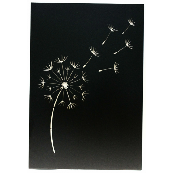 Plaque protection murale Rana fleur de pissenlit Tubest 81,3 x 120,4 cm- 560106