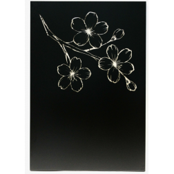 Plaque protection murale Sabik fleur de cerisier Tubest 81,3 x 120,4 cm- 560107