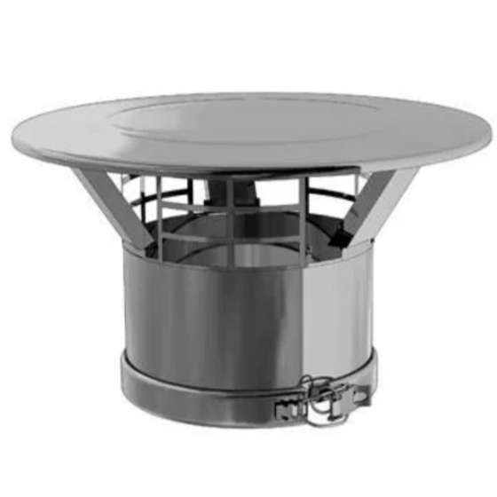 Chapeau plat avec bride pour double paroi isolé Ten Duoten